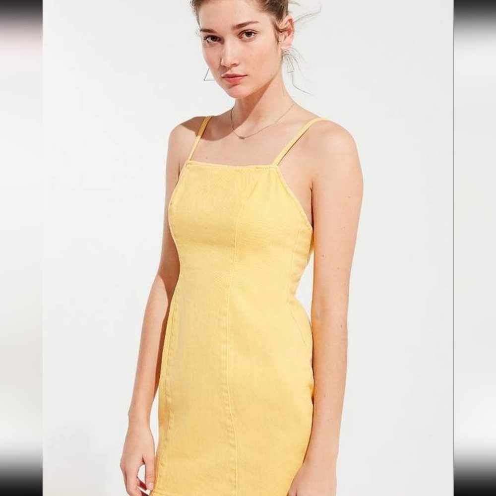 NWT - BP Lemon Yellow Dress